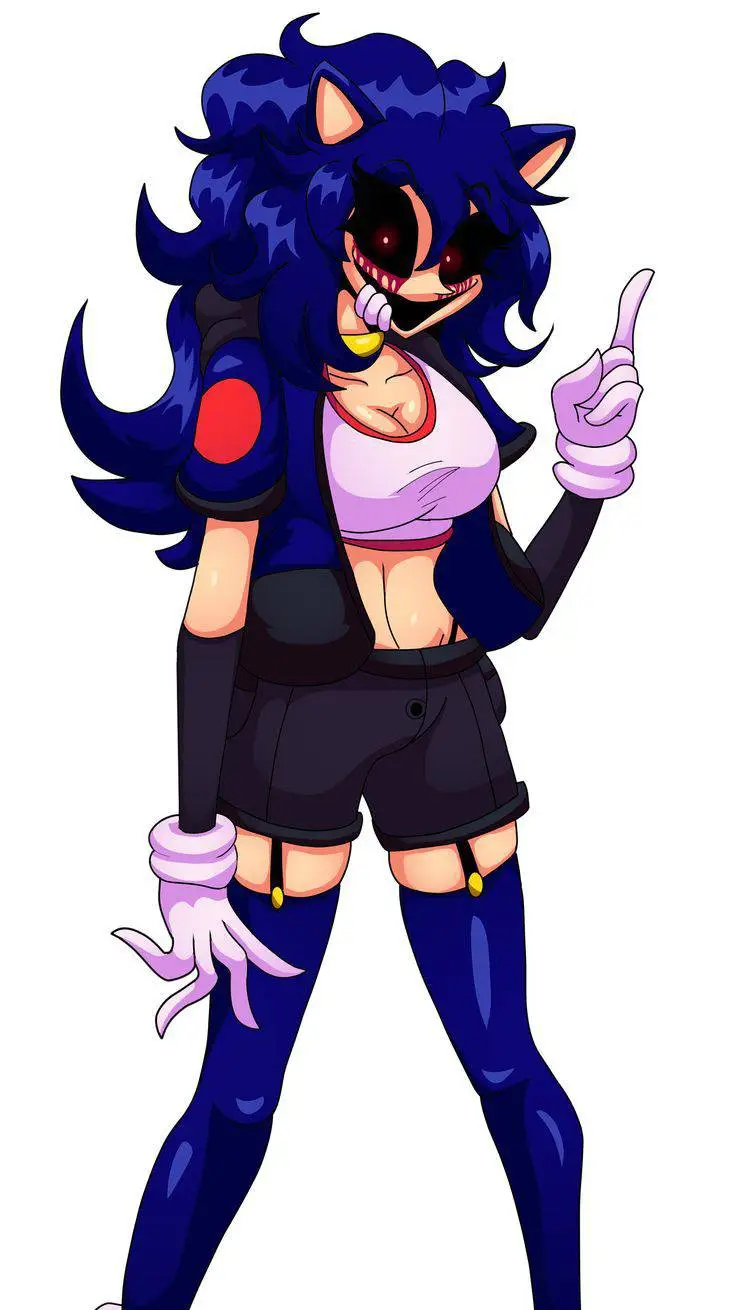 ai character: mujer sonic.exe background