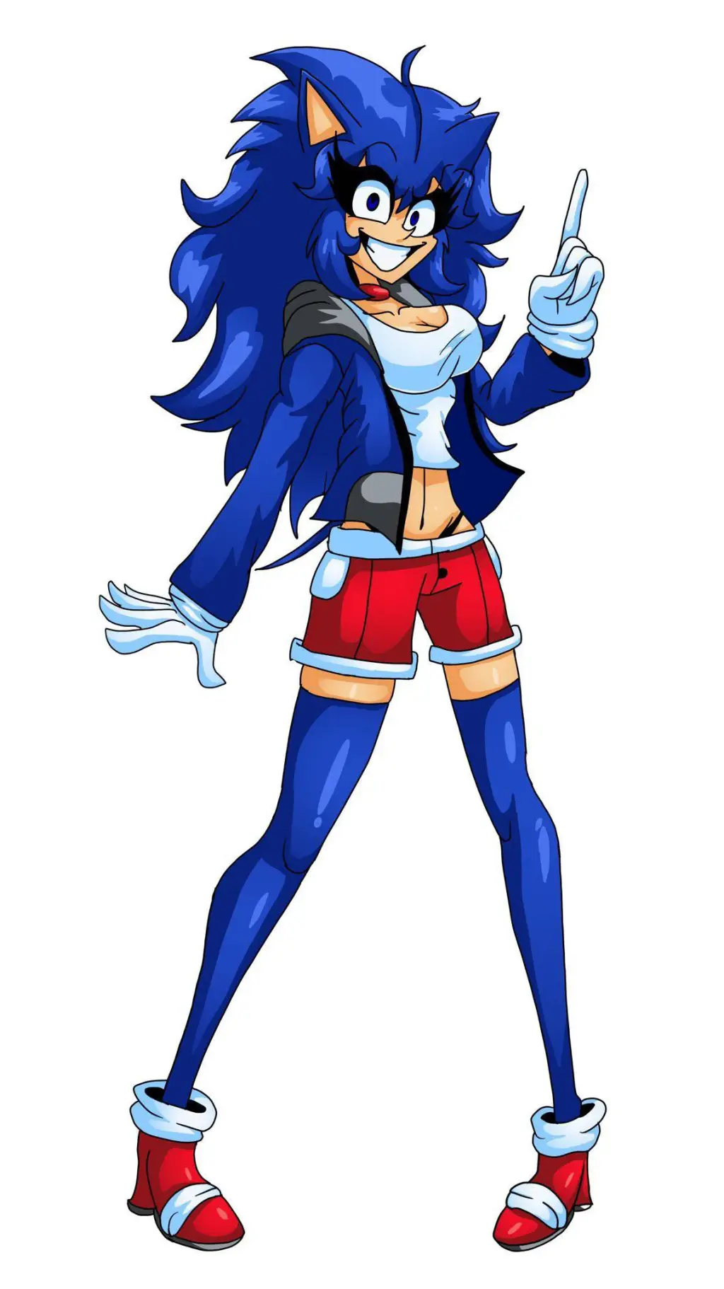 ai character: mujer Rewrite Soni background