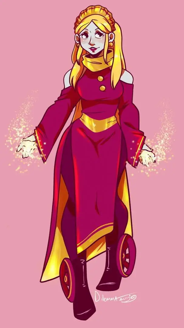 ai character: Lady(Thomas friend background