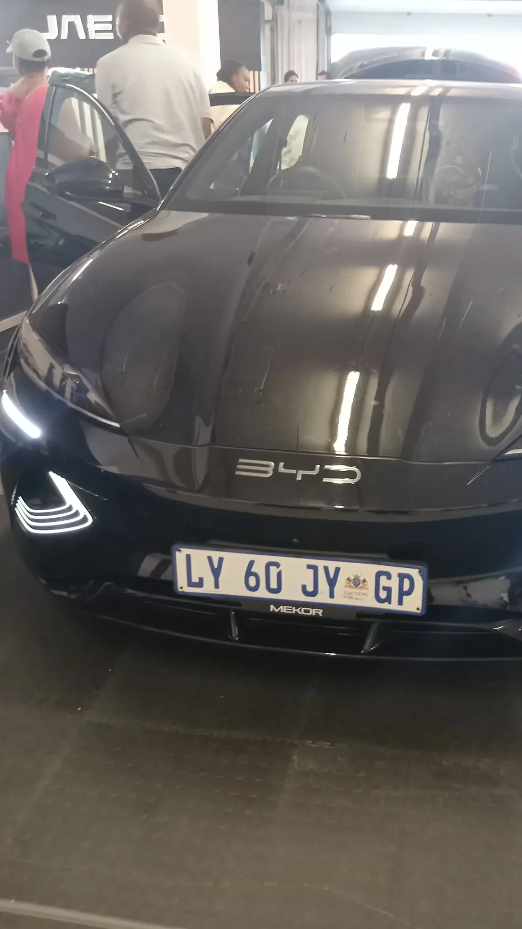 ai character: Uber car (EYC car) background