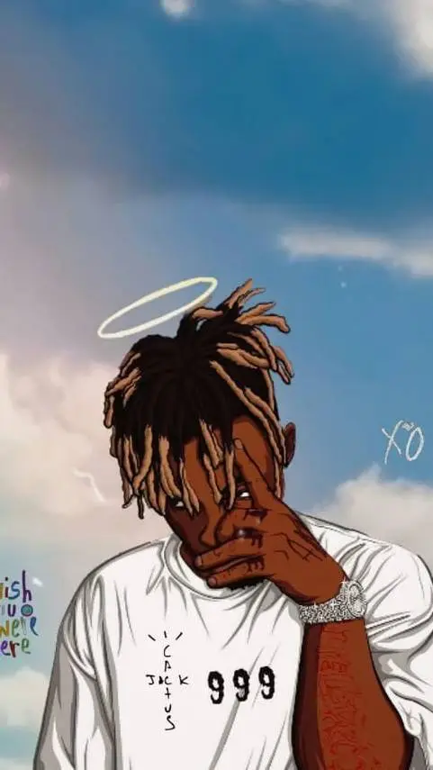 ai character: Juice Wrld background