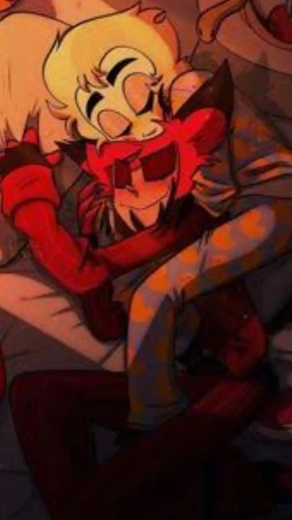 ai character: ✨radioapple ✨ background