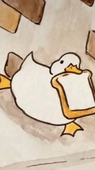 ai character: el pato 🦆🐥 background