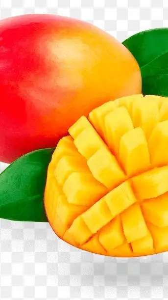 ai character: papaya background