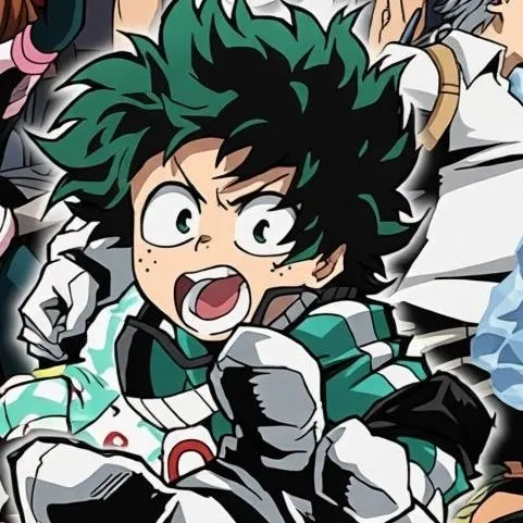 chat with ai character: middle school deku