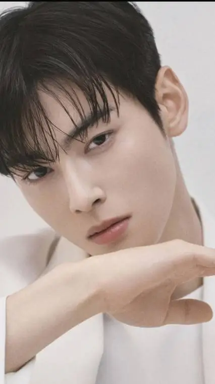 ai character: 🪷Cha Eunwoo 🫰 background