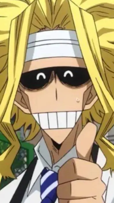ai character: MHAall might prank background