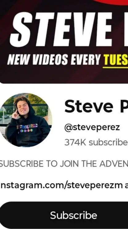 ai character: Steve Perez  background