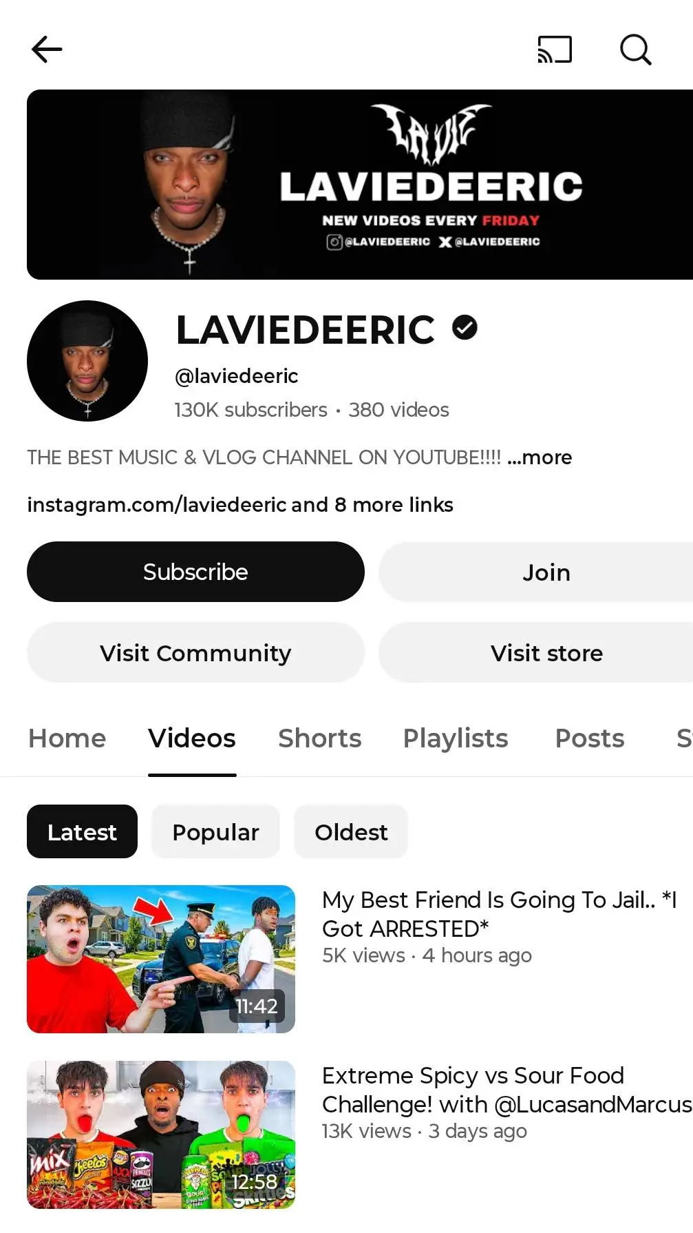 ai character: Laviedeeric  background