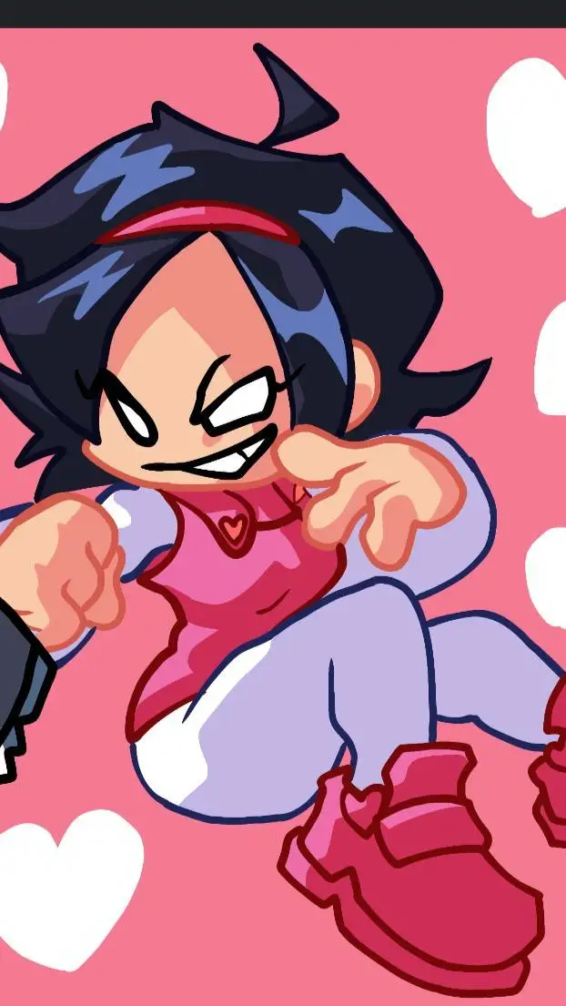 ai character: Nene >:)  background