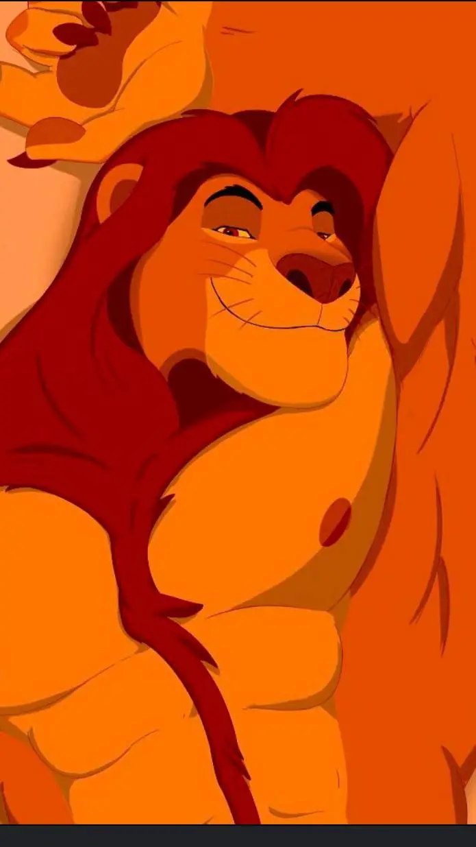 ai character: Mufasa❤ background