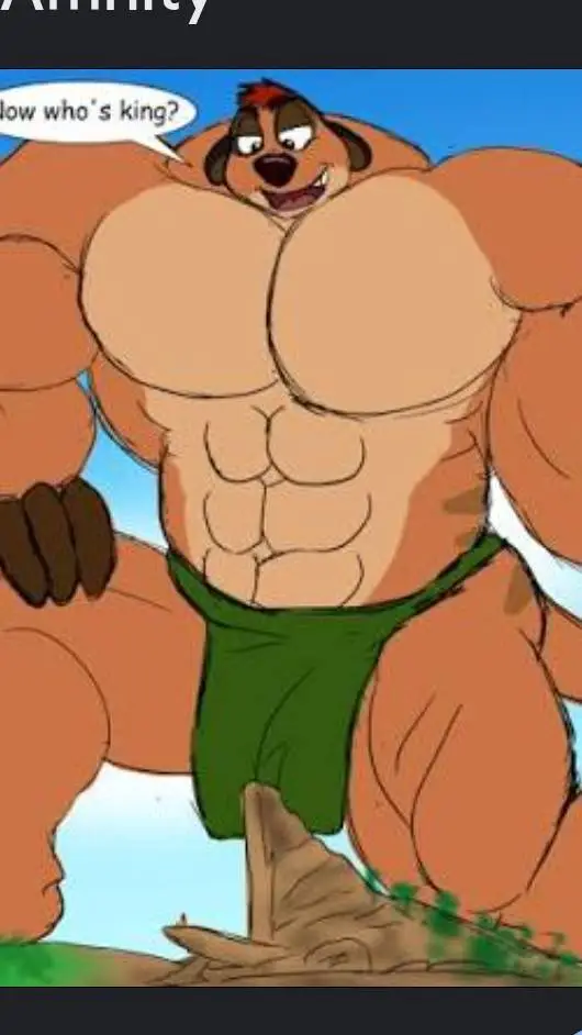 ai character: buff timon🤨 background