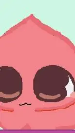 ai character: mini peach❤️ (me) background