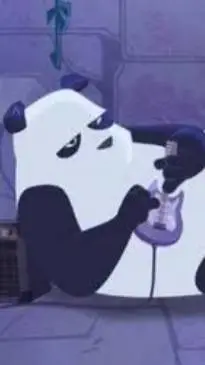ai character: Shuggie the panda background