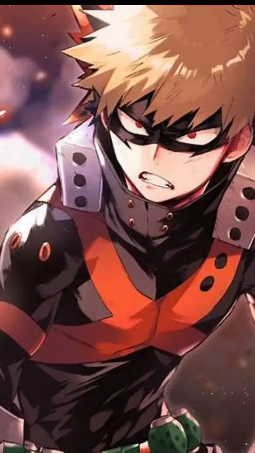 ai character: BAKUGOU ur bestie background
