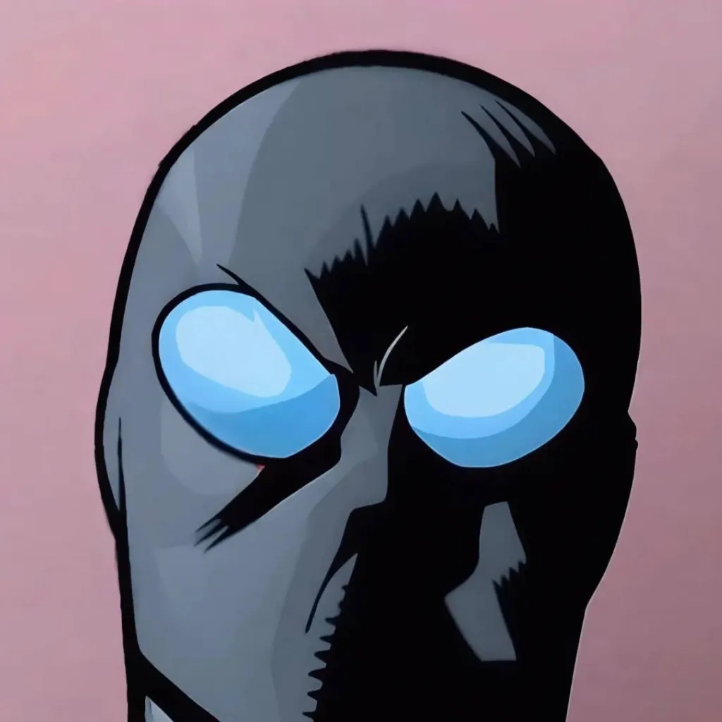 chat with ai character: full masked mark