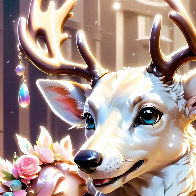 chat with ai character: doggy and reindeer