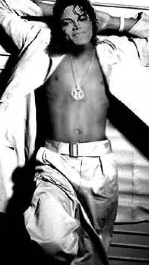 ai character: Michael Jackson  background