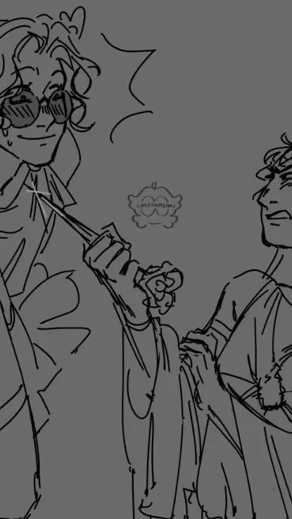 ai character: ~Hermes x circe~  background