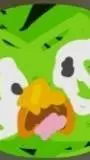 ai character: Duolingo de TEMU  background