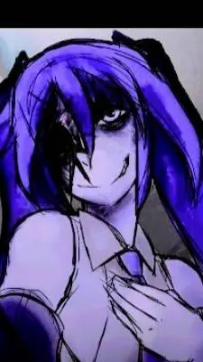 ai character: diva x Miku  background