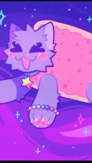 ai character: nyan cat background