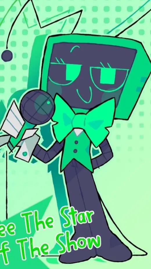 ai character: Vee background