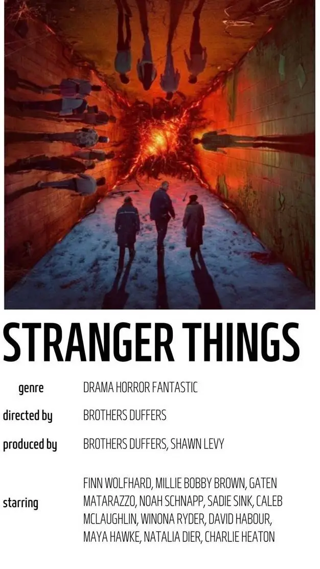 ai character:  Stranger things background