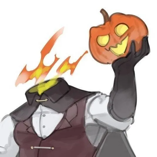 chat with ai character: headless horseman
