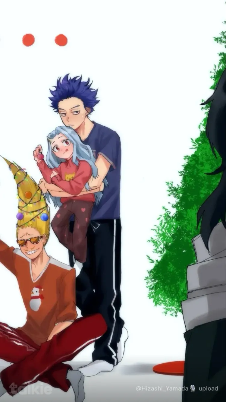 ai character: Shota family 🖤 background