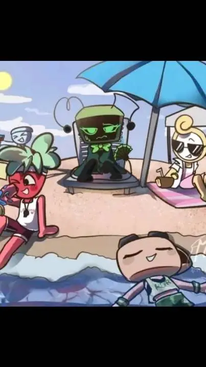 ai character: ♥️DW BEACH♥️ background