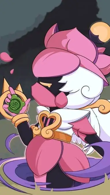 ai character: ANGEL-LILY background