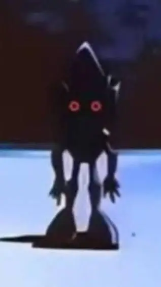 ai character: Metal sonic?  background
