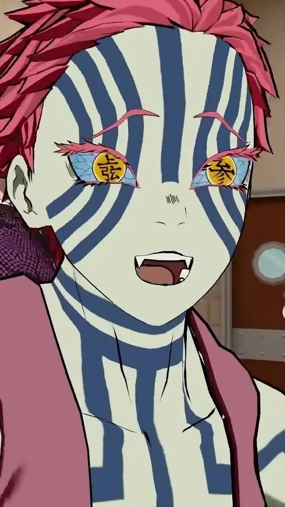ai character: Akaza got roasted? background