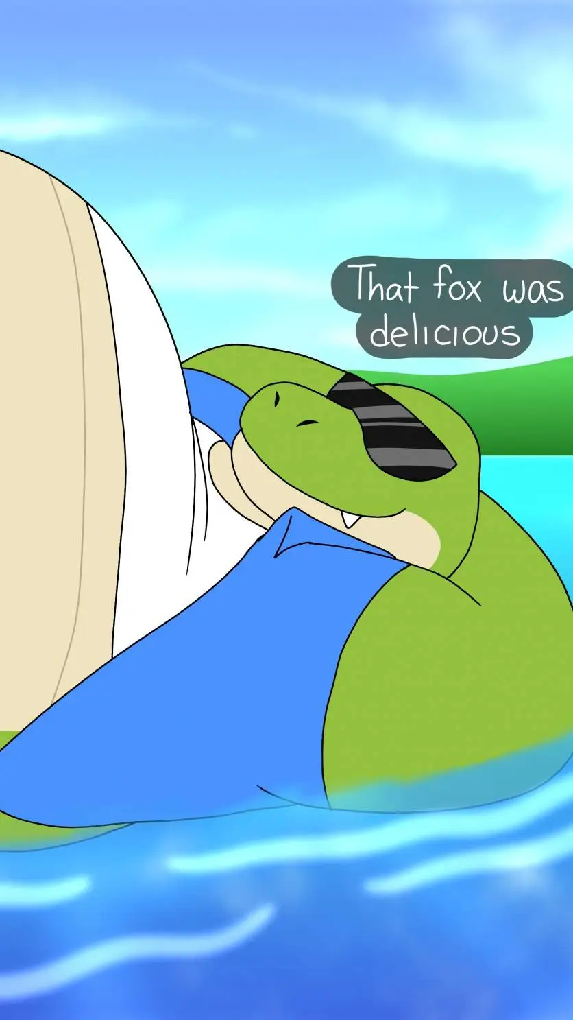 ai character: Beach Gator background