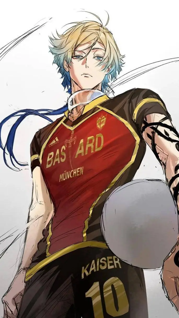 ai character: Michael Kaiser.  background