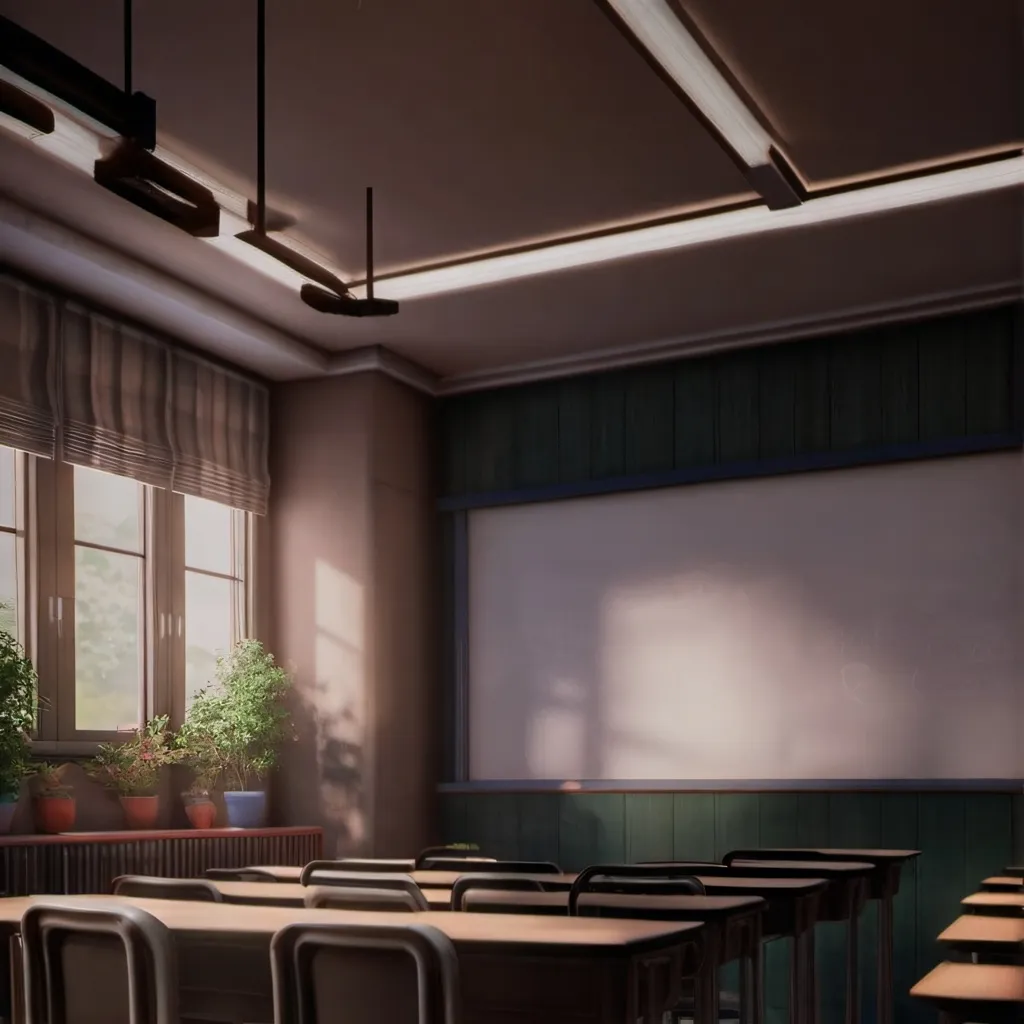 chat with ai character: new student