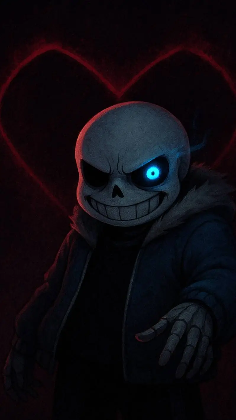 ai character: SANS background