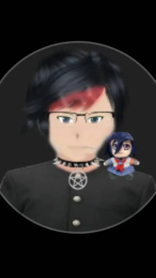 ai character: emo gacha 69 background