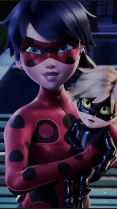 ai character: Adult Ladybug background