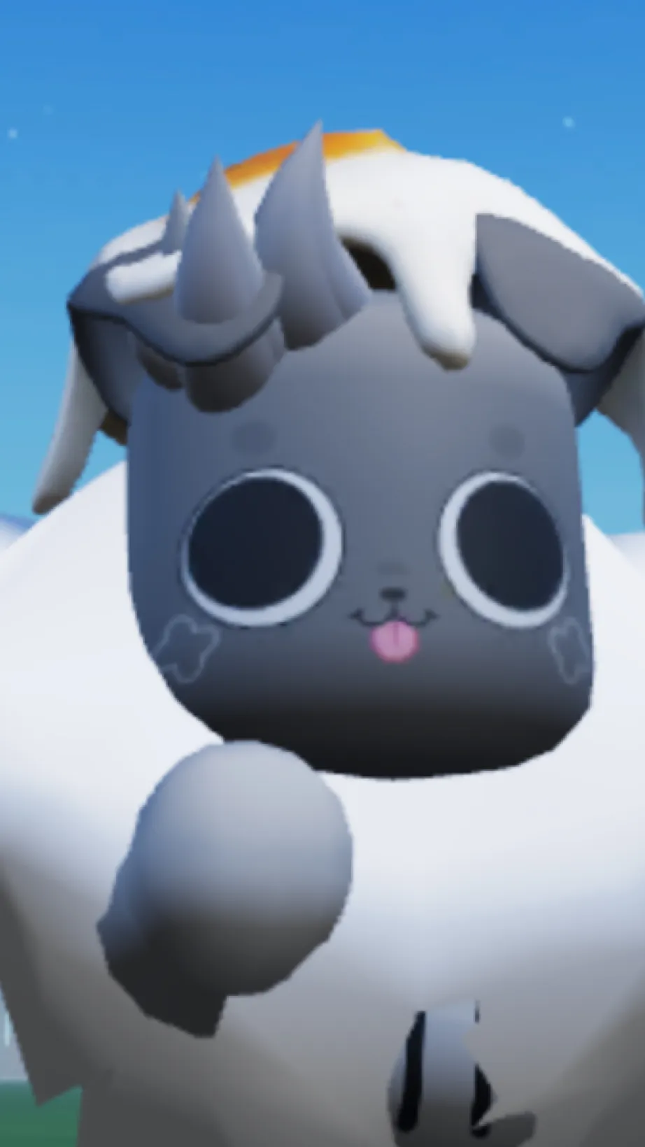 ai character: Pebble background