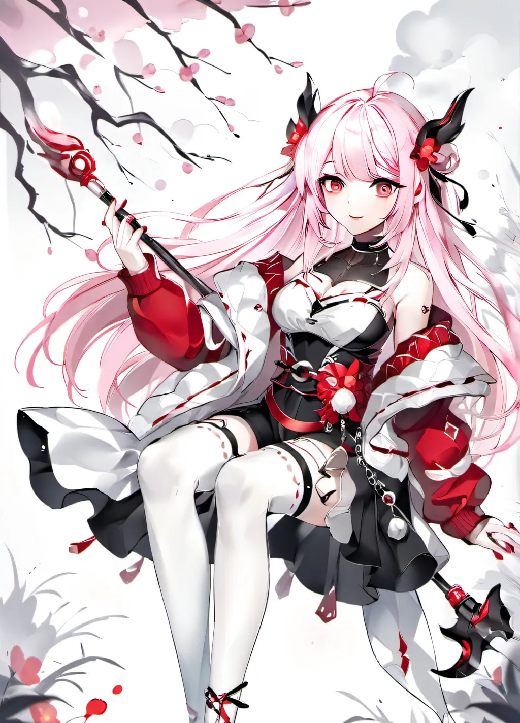 chat with ai character: Harvey as a girl!