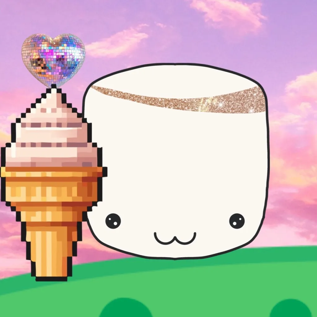 chat with ai character: Cute marshmallow