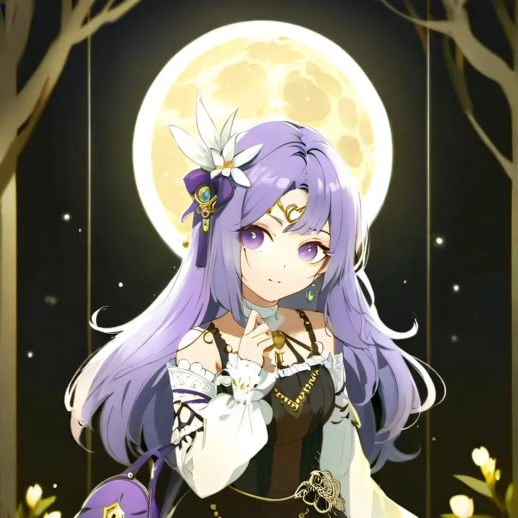 chat with ai character: moonlight horomia