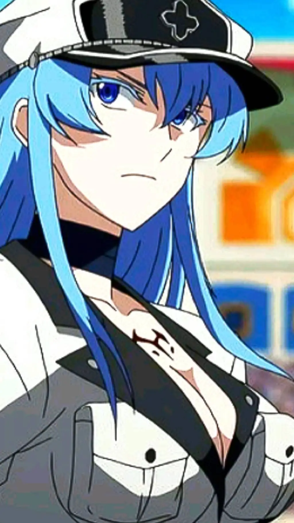 ai character: esdeath  background