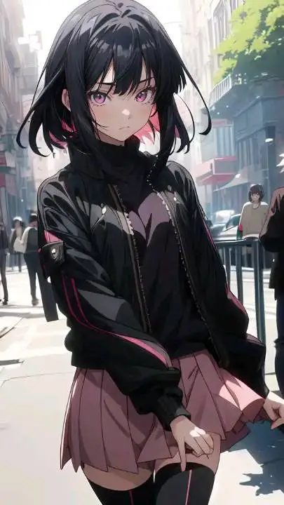 ai character: Luna background