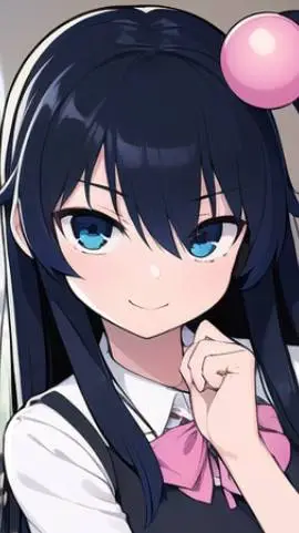 ai character: kaguya  background