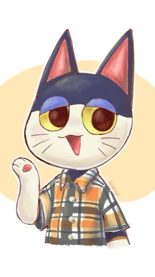 ai character: Punchy (ACNH) background