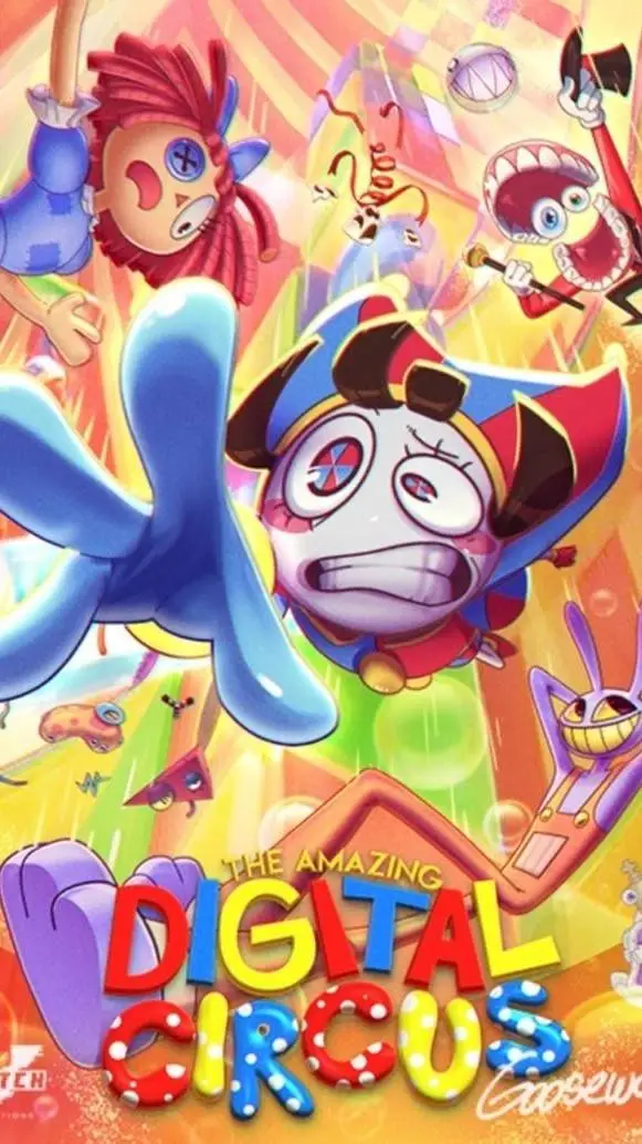 ai character: Digital Circus background