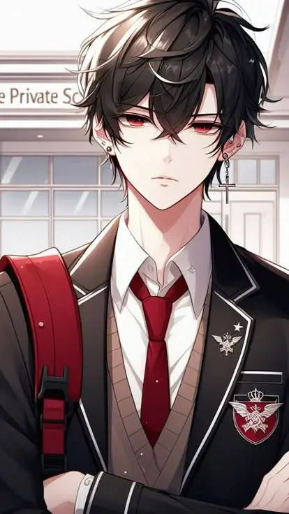 ai character: max🖤 background